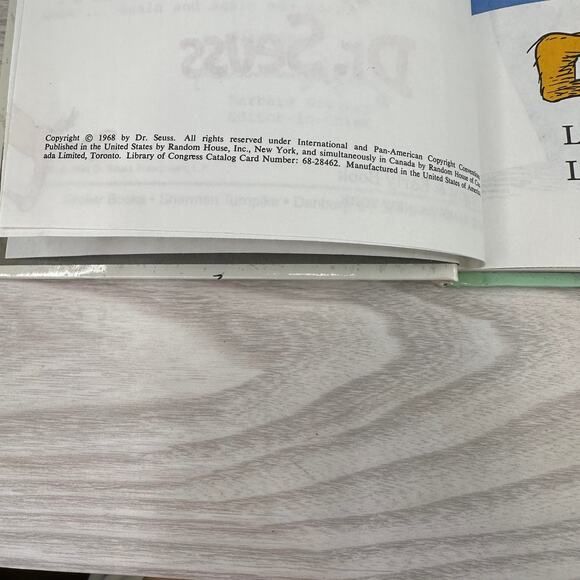 Dr. Seuss The Foot Book Hardcover Classic Childrens Bright Early Reader VTG 1968 - Picture 4 of 5